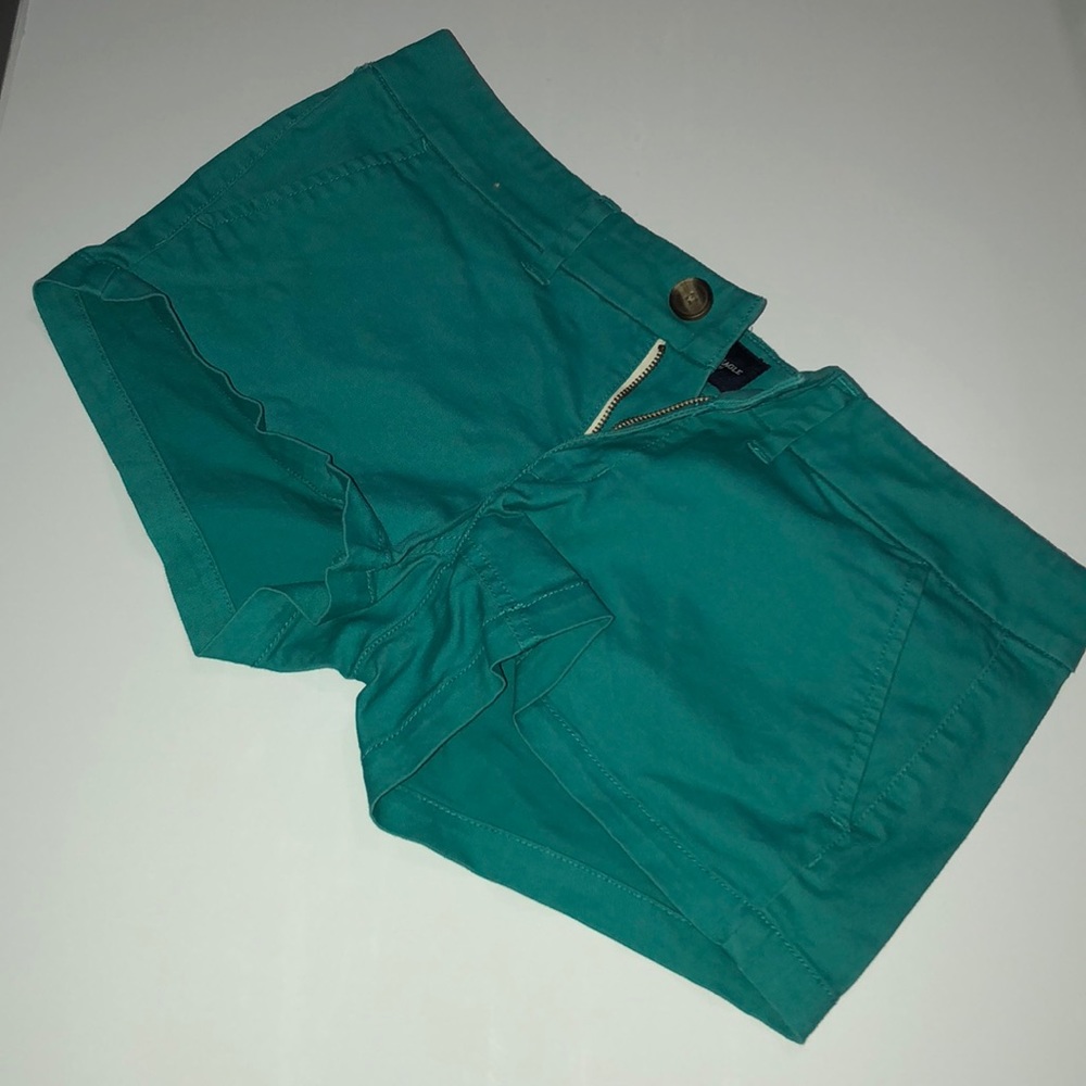 AE teal shorts. Minimally worn. See pictures